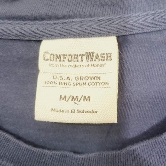 Comfort Wash Men's Short Sleeve Tee-Shirt size Med - Picture 3 of 4